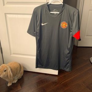 Manchester United Nike dry fit soccer jersey/shirt.